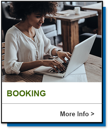 Booking. More Info